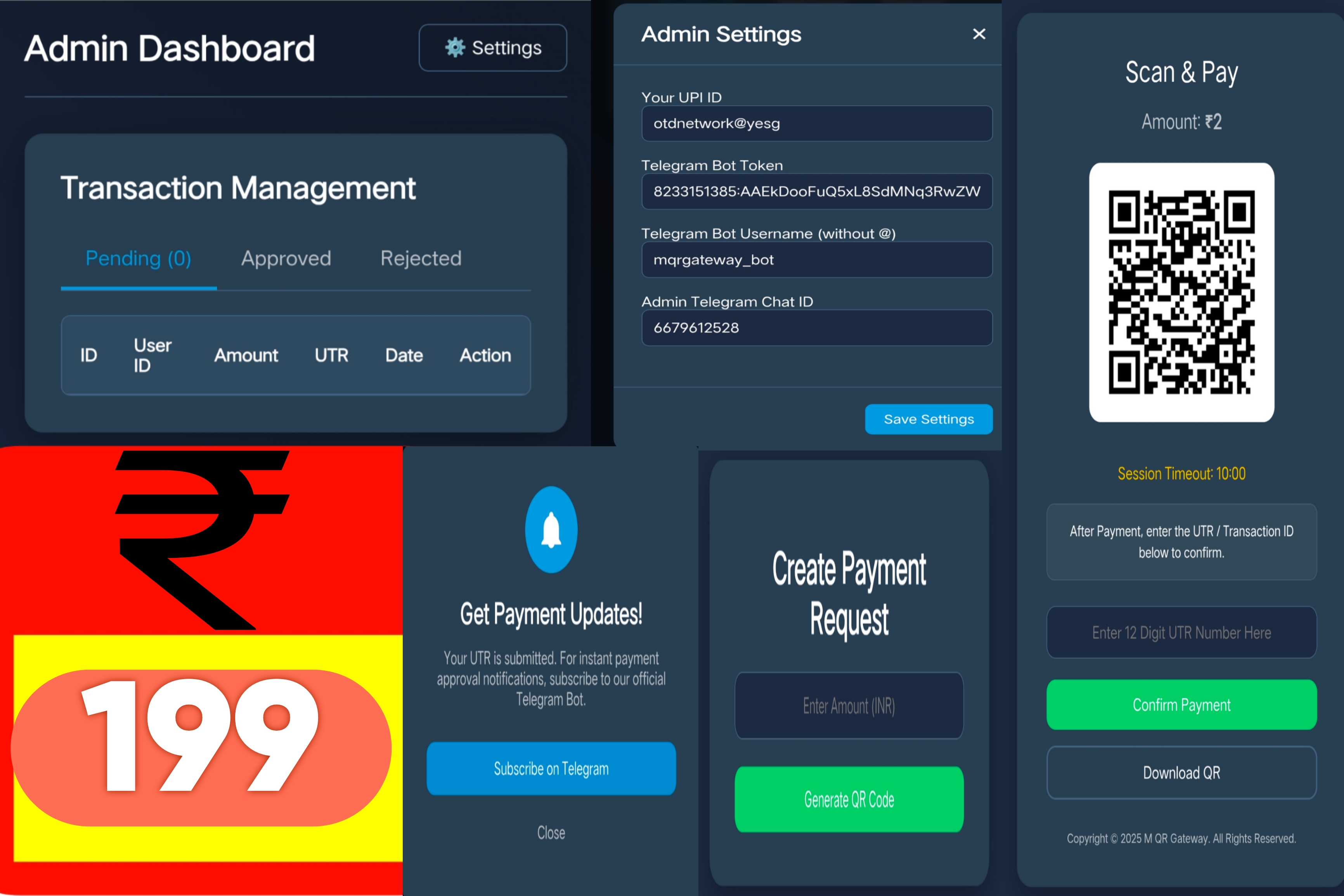 M QR Gateway
